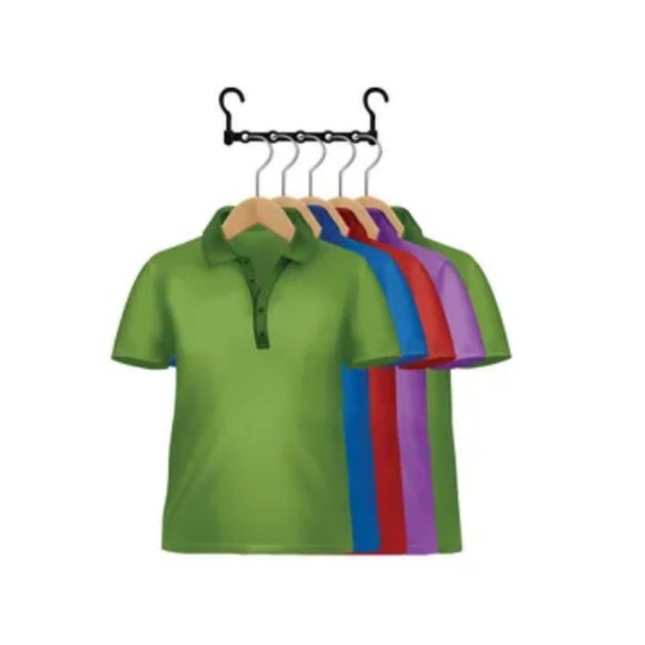 Space Saver Hangers Value Pack | 10 Pack | Closet Organizer | Space Saving - Picture 3 of 4